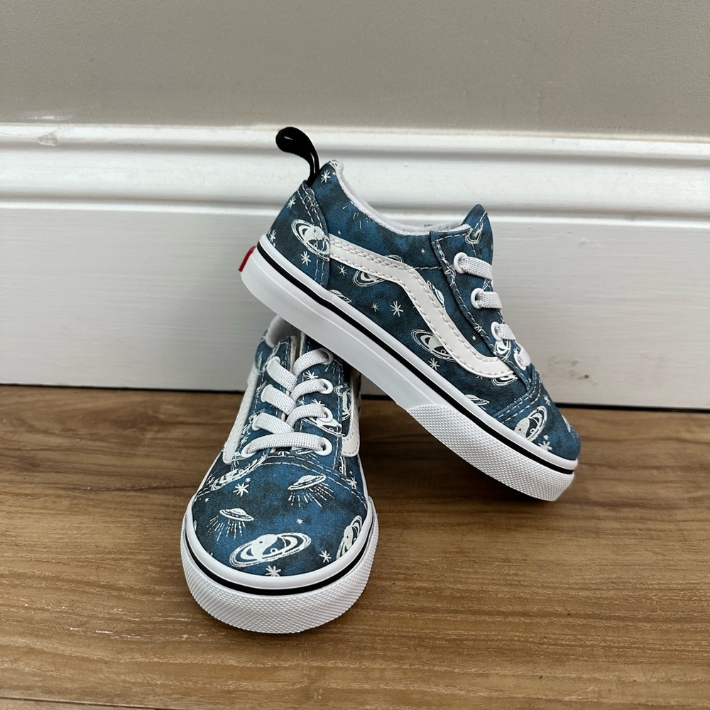 Adorable Vans Toddler Sneakers, size 7